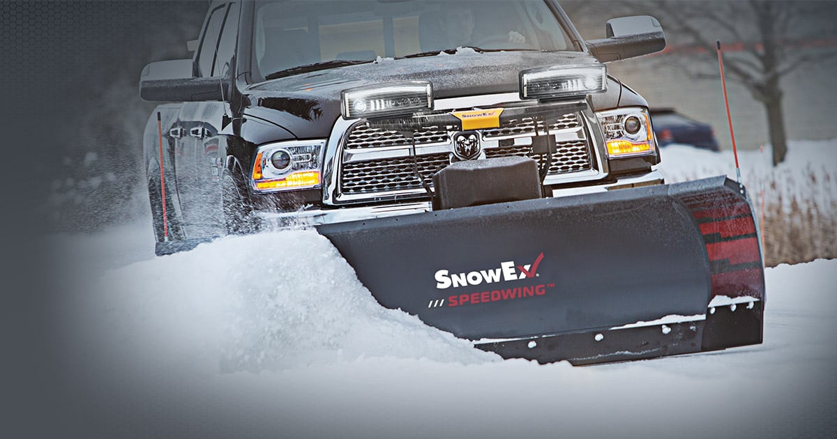 SnowEx SPEEDWING™ Automatic Winged Snowplow