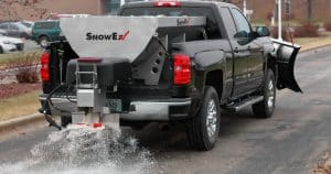 SnowEx HELIXX™ Stainless Steel Hopper Spreader