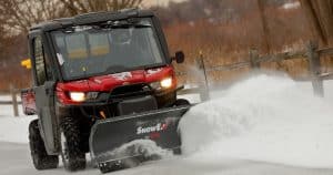 SnowEx Heavy-Duty UTV Straight Blade Plow