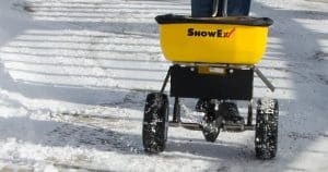 SnowEx Broadcast Spreader Walk-Behind